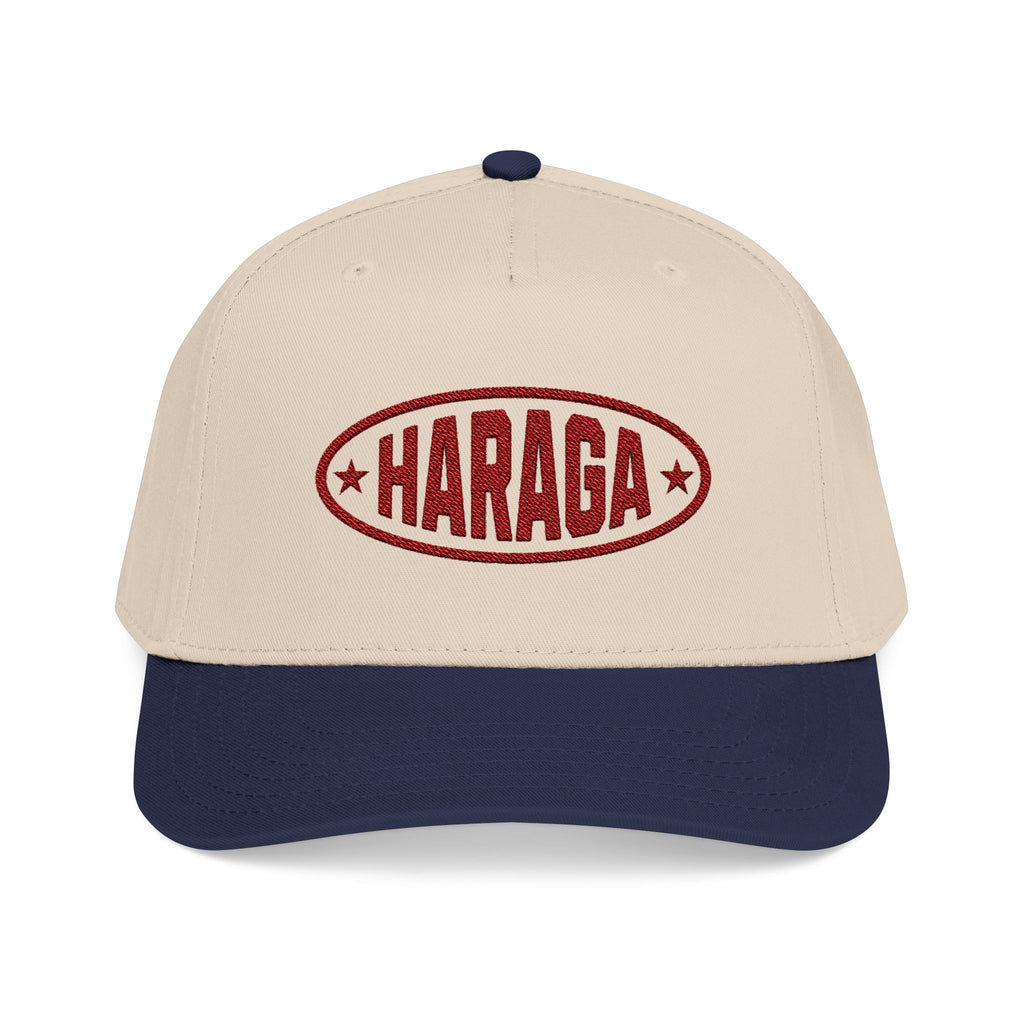 Casquette Vintage "Varsity Legacy" - Haraga - Beige & Vert