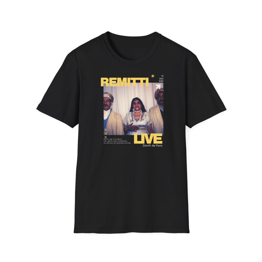 T-Shirt Cheikha Rimitti "Raï Legend" - Hommage Vintage Zénith