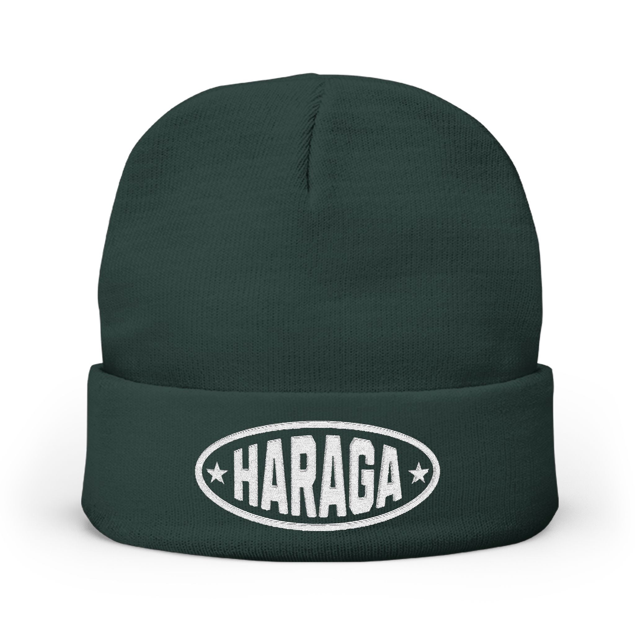 Bonnet Cuffed HARAGA - Signature Brodé
