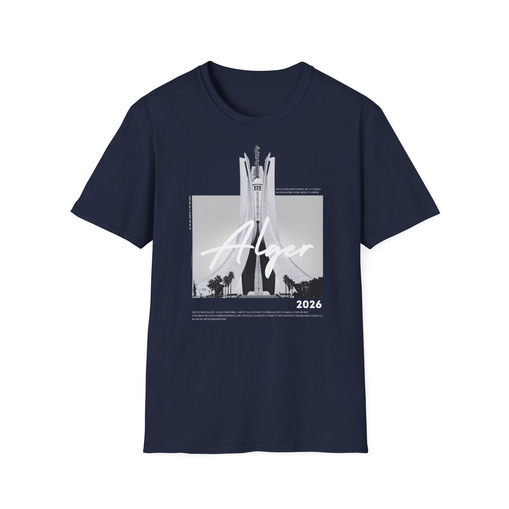 T-Shirt "Alger Monument" - Édition Maqam Echahid 2026