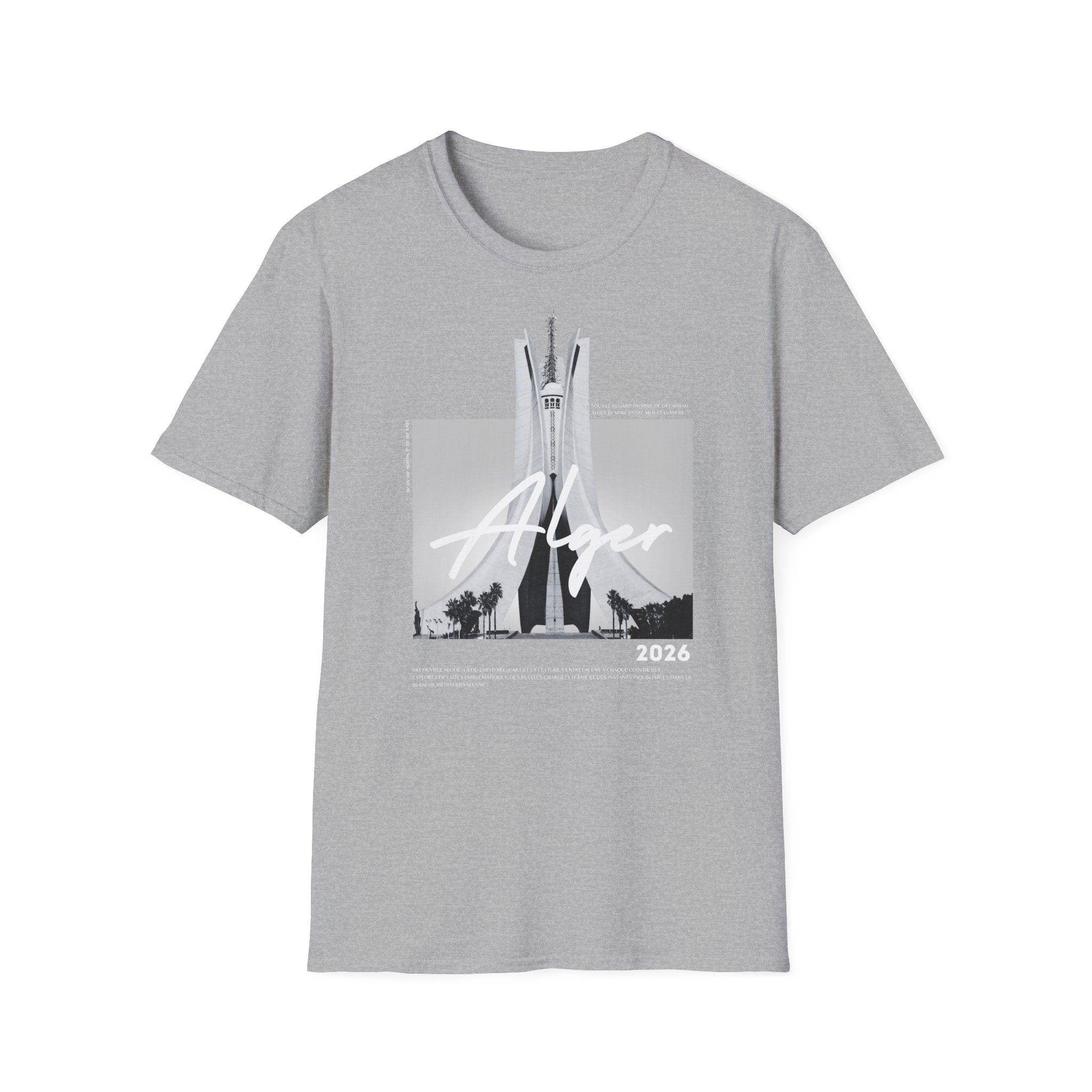 T-Shirt "Alger Monument" - Édition Maqam Echahid 2026