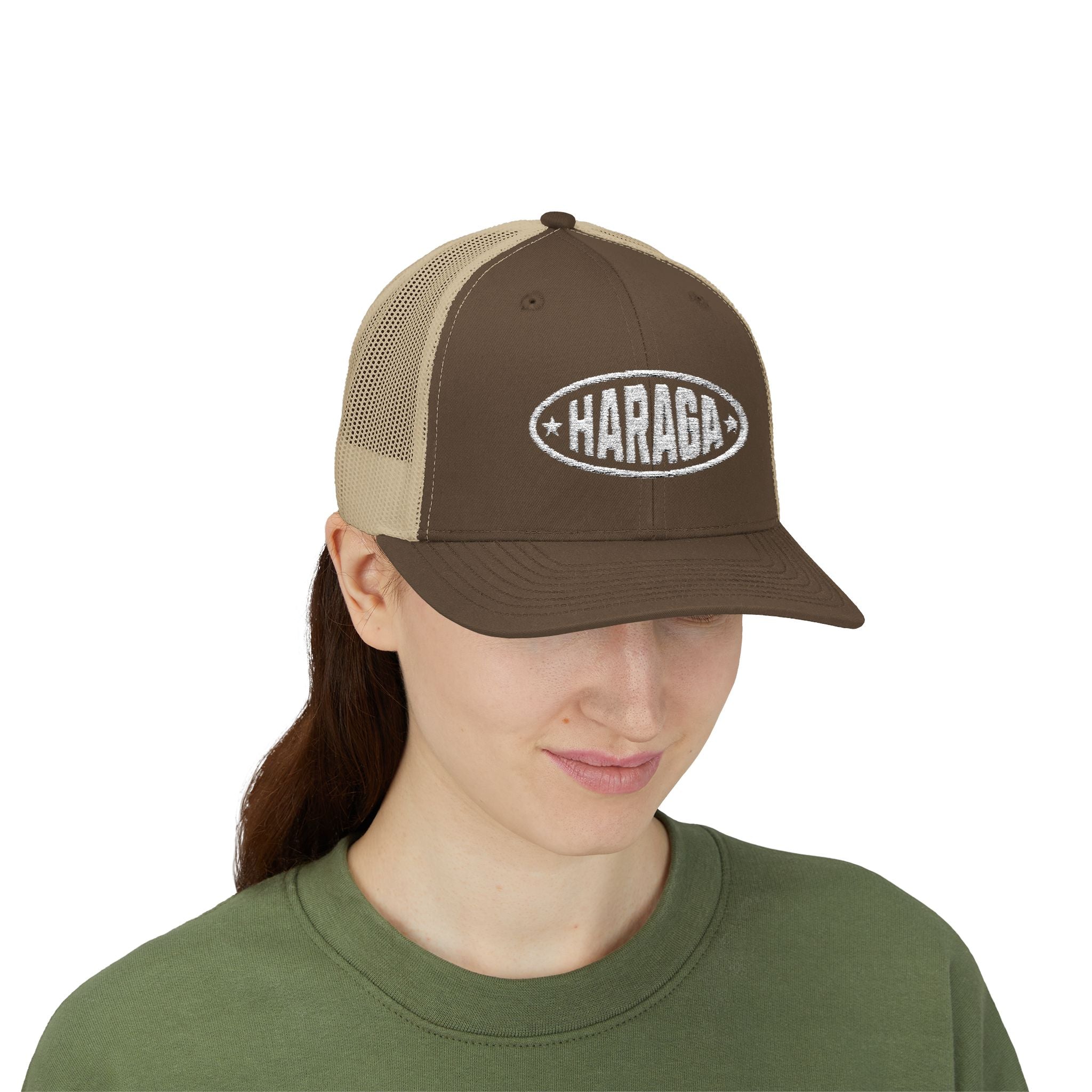 Casquette Trucker HARAGA - Signature Brodé - Édition Limitée