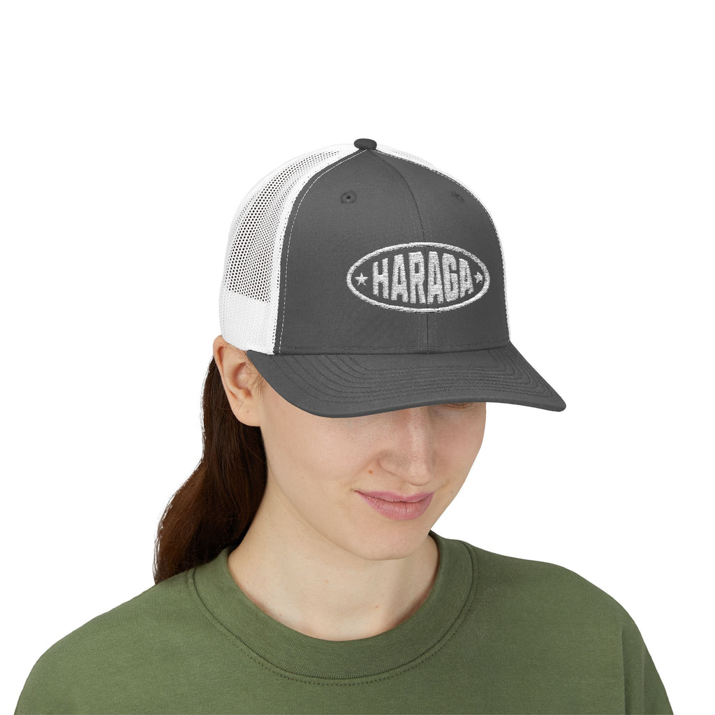 Casquette Trucker HARAGA - Signature Brodé - Édition Limitée