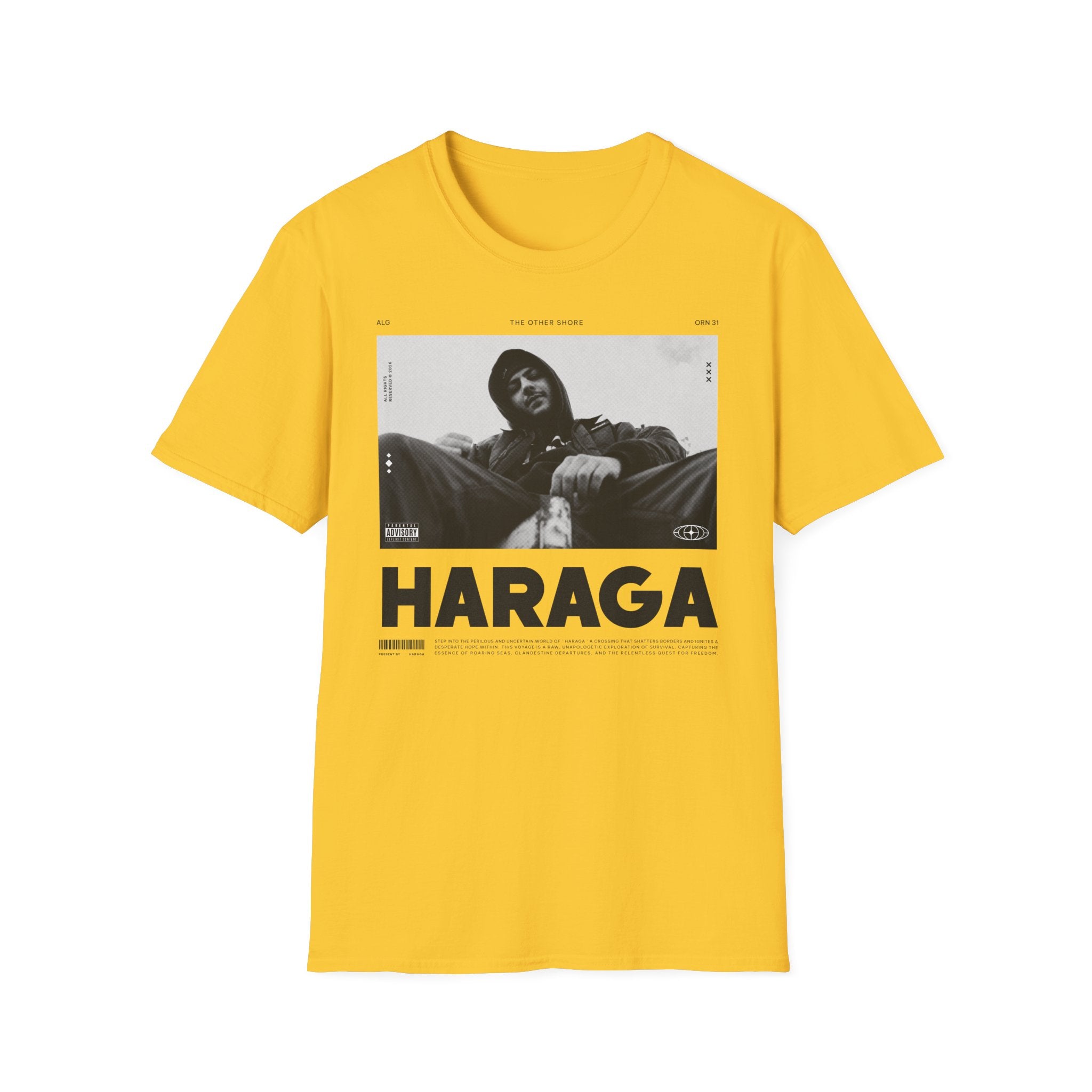 T-Shirt Haraga "The Other Shore" | Streetwear Algérie & Diaspora