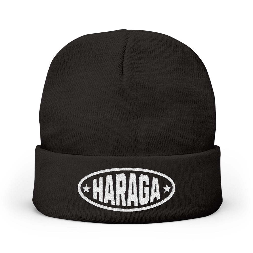 Bonnet Cuffed HARAGA - Signature Brodé