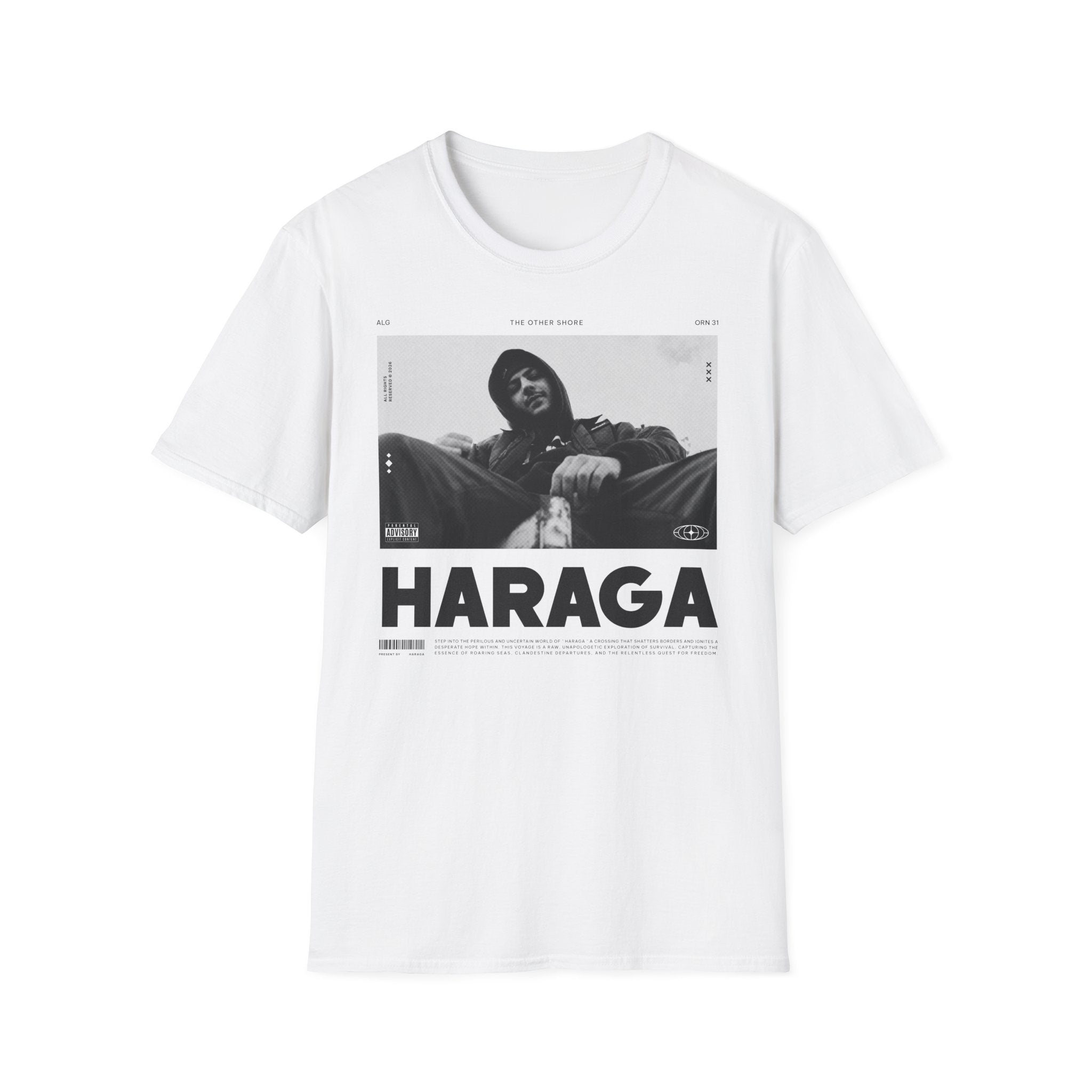 T-Shirt Haraga "The Other Shore" | Streetwear Algérie & Diaspora