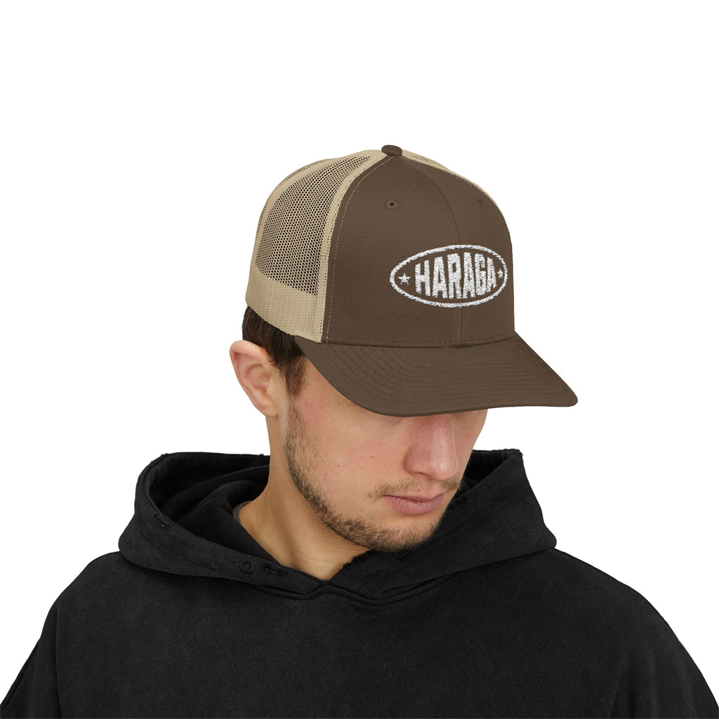 Casquette Trucker HARAGA - Signature Brodé - Édition Limitée
