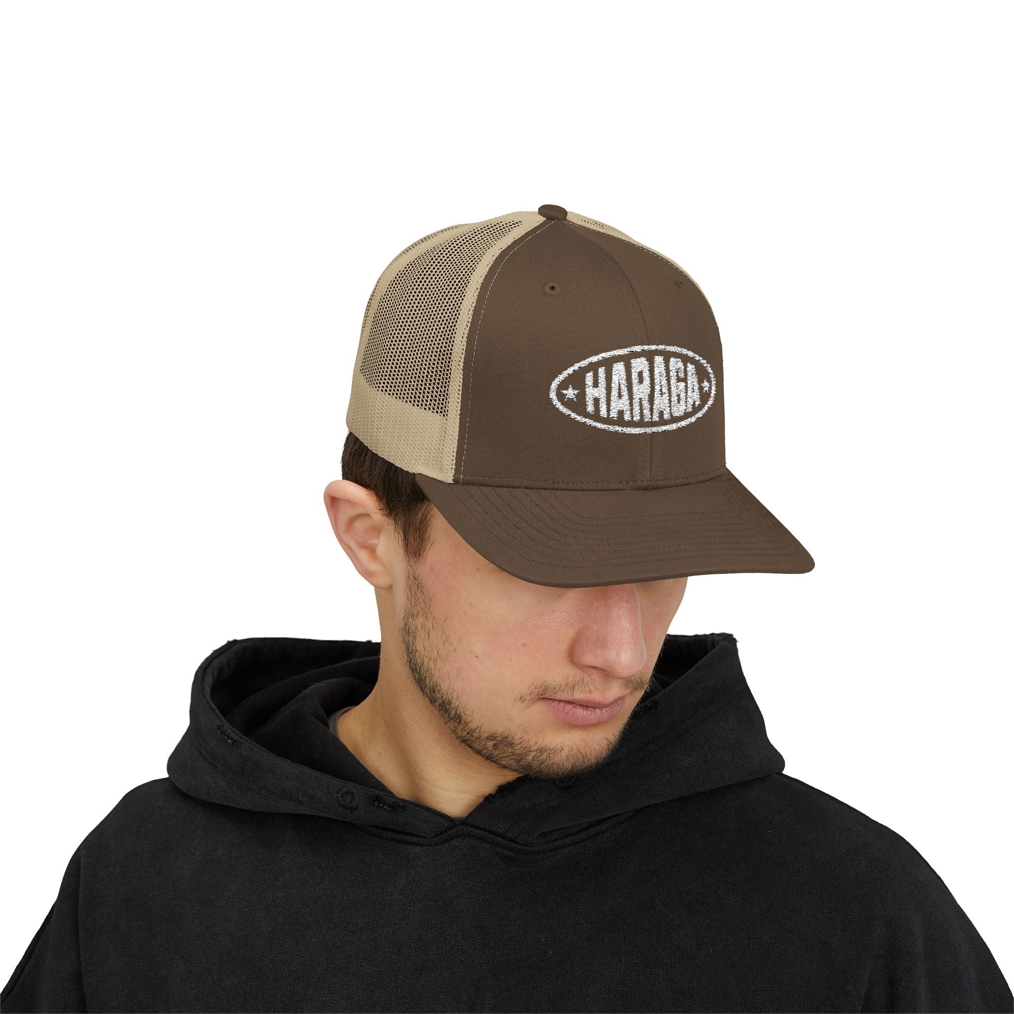 Casquette Trucker HARAGA - Signature Brodé - Édition Limitée