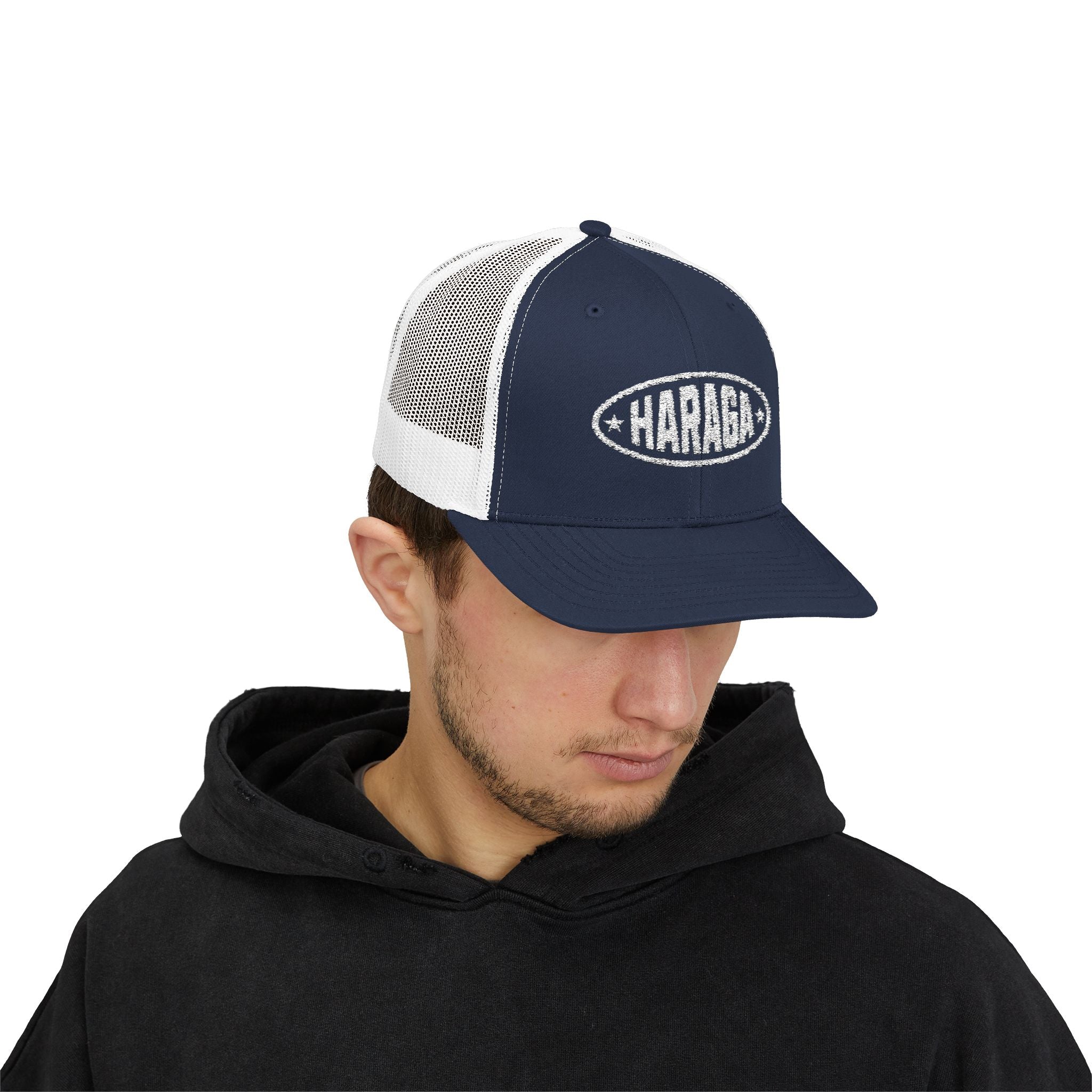 Casquette Trucker HARAGA - Signature Brodé - Édition Limitée