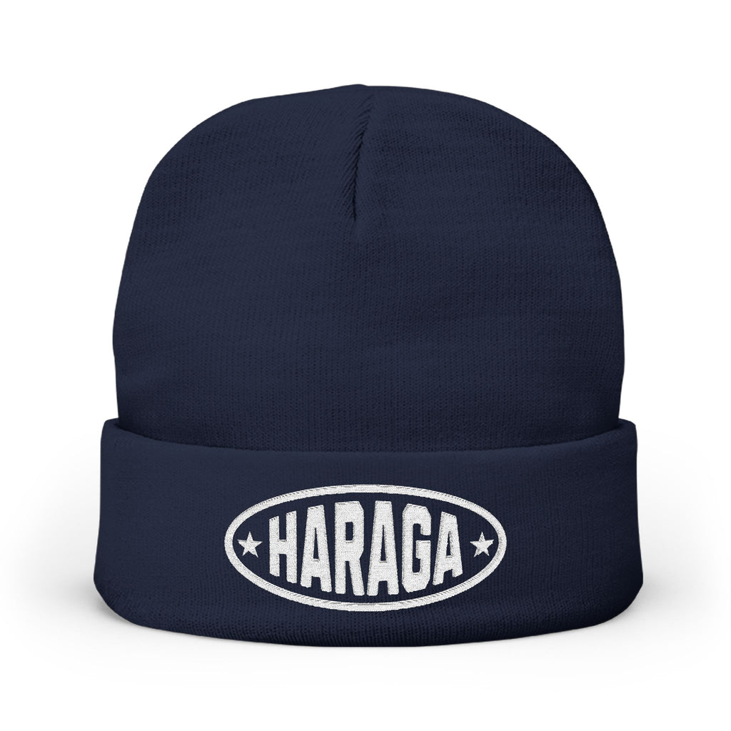 Bonnet Cuffed HARAGA - Signature Brodé