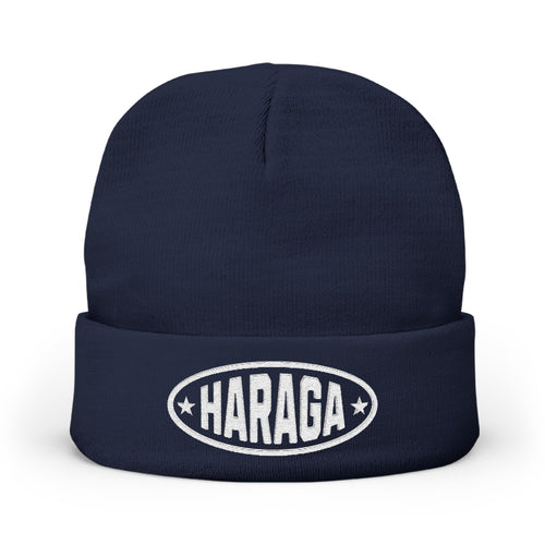 Bonnet Cuffed HARAGA - Signature Brodé