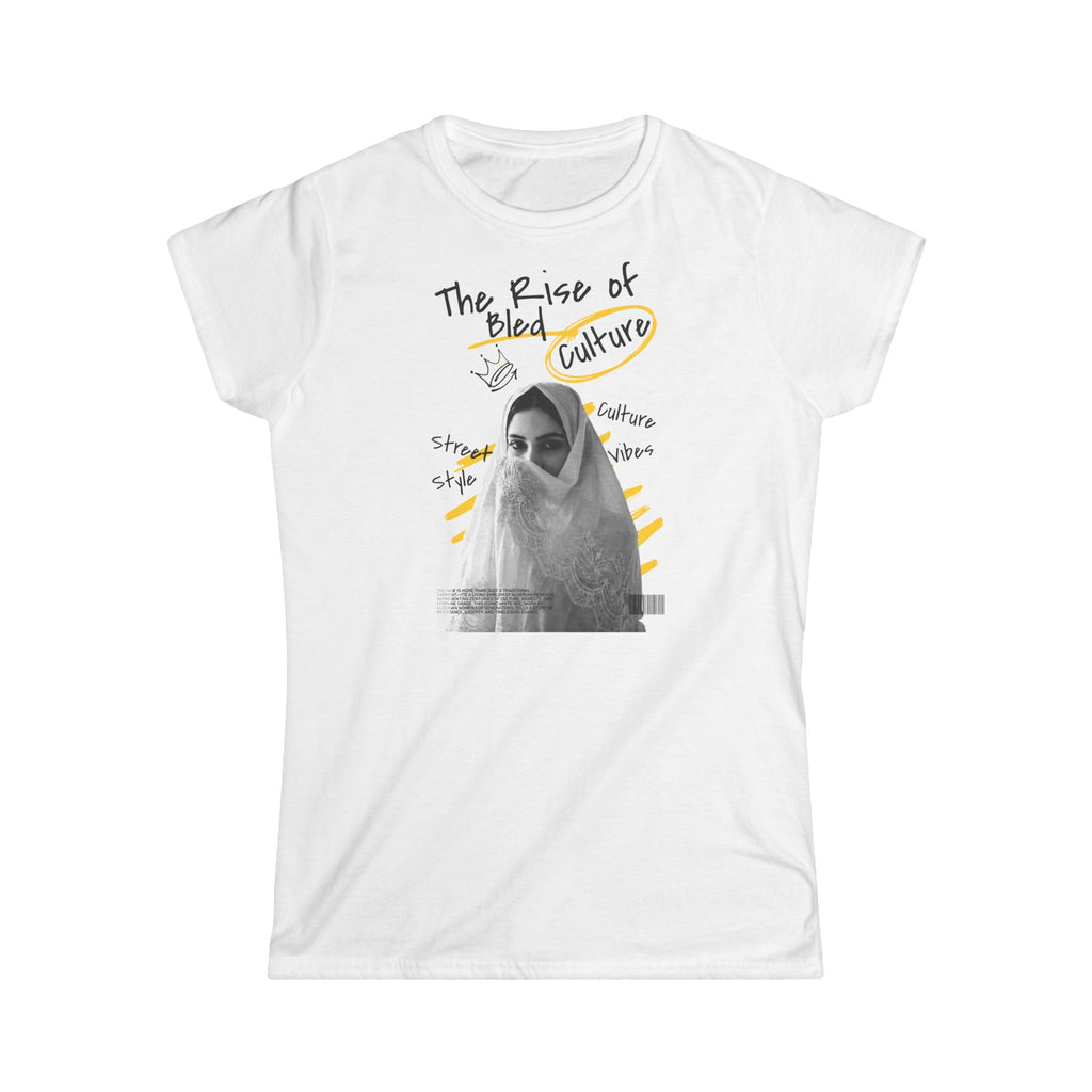 T-Shirt Femme "The Rise of Bled Culture" - Hommage Haïk & Héritage